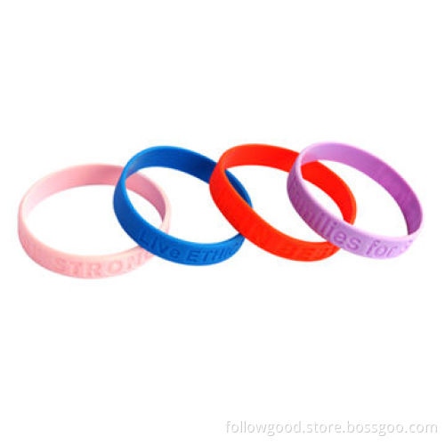 Promotional Bulk Cheap Silicone Bracelet